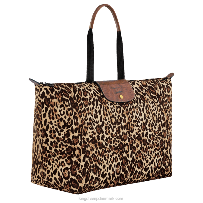 Longchamp Mænd x d\'heygere rejsetaske / rygsæk XDDD831 panter print