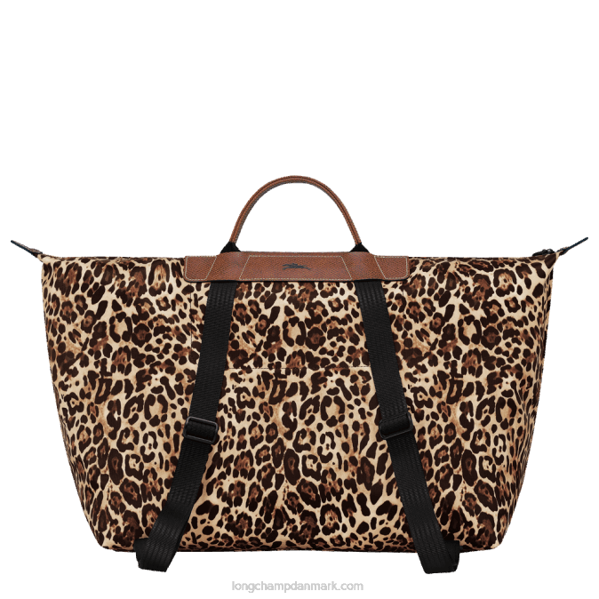 Longchamp Mænd x d\'heygere rejsetaske / rygsæk XDDD831 panter print