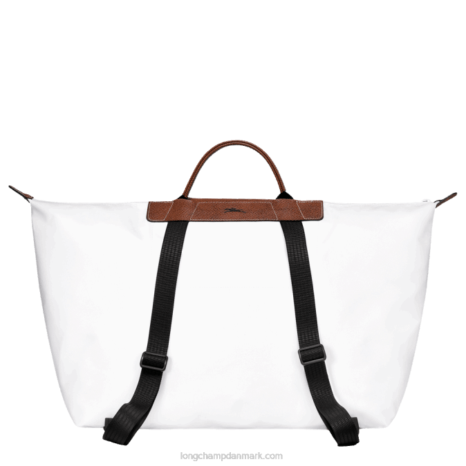 Longchamp Mænd x d\'heygere rejsetaske / rygsæk XDDD833 hvid
