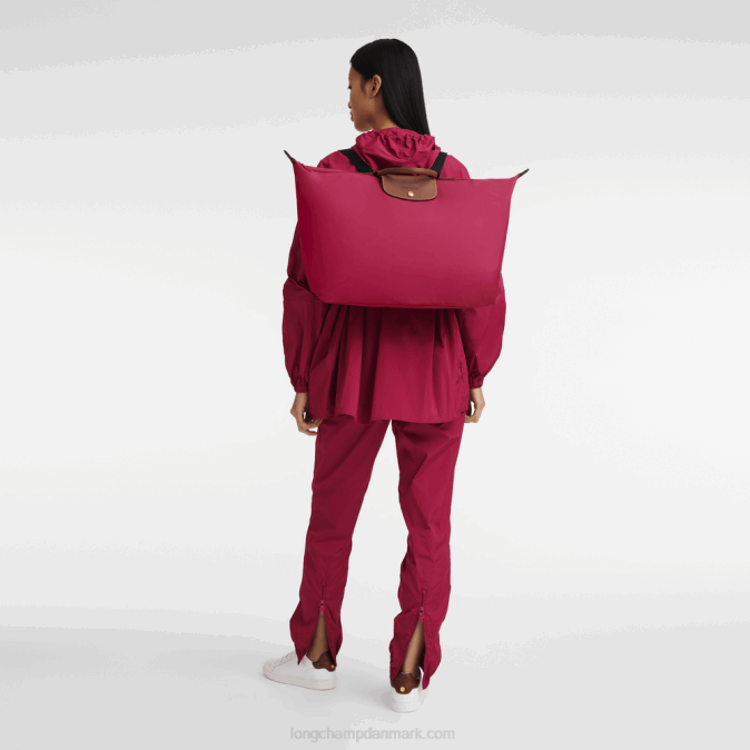 Longchamp Mænd x d\'heygere rejsetaske / rygsæk XDDD834 lyserød