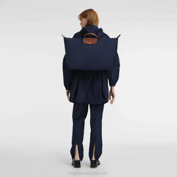 Longchamp Mænd x d\'heygere rejsetaske / rygsæk XDDD835 flåde