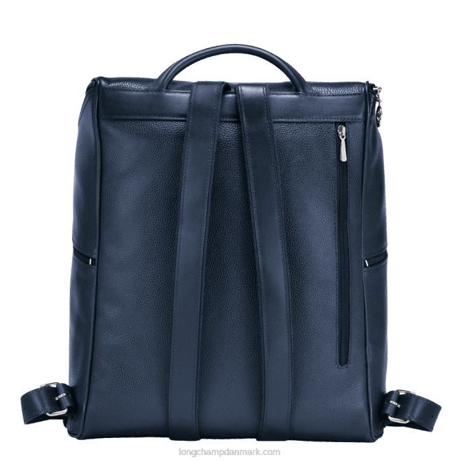 Longchamp Mænd le foulonne rygsæk XDDD449 flåde