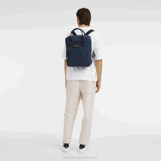 Longchamp Mænd le pliage energirygsæk XDDD452 flåde