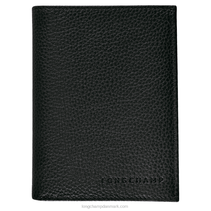 Longchamp Mænd le foulonne tegnebog XDDD630 sort