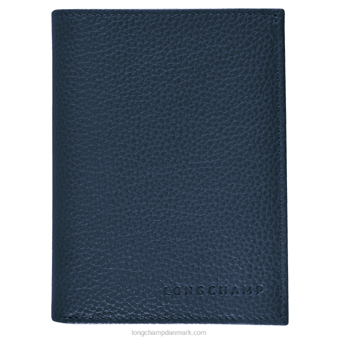 Longchamp Mænd le foulonne tegnebog XDDD631 flåde