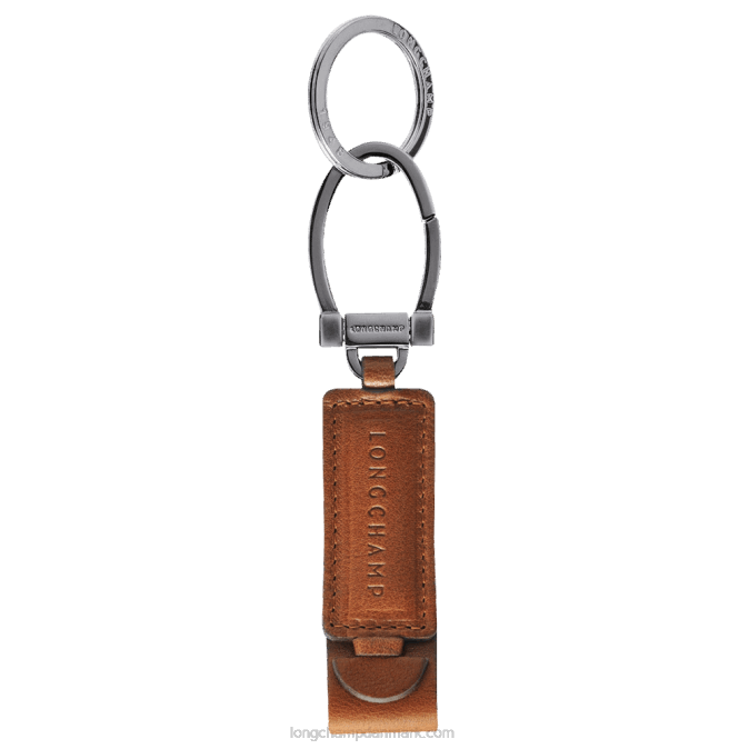 Longchamp Mænd 3d nøgleringe XDDD753 cognac