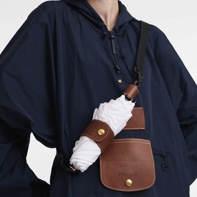 Longchamp Mænd x d\'heygere paraply XDDD963 hvid