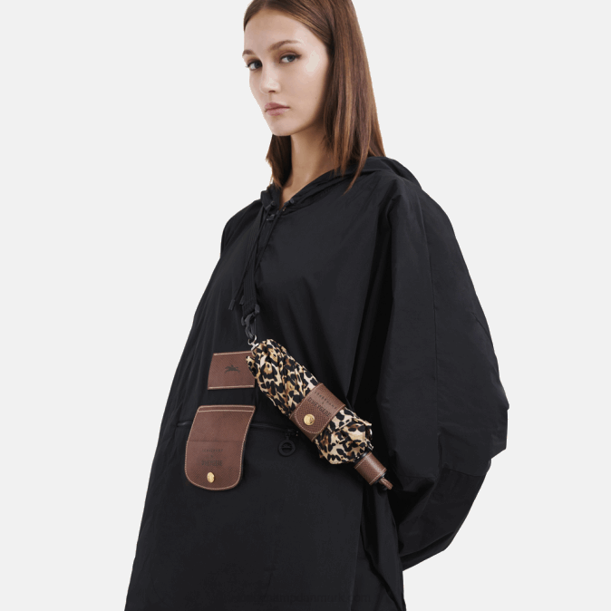 Longchamp Mænd x d\'heygere paraply XDDD966 panter print